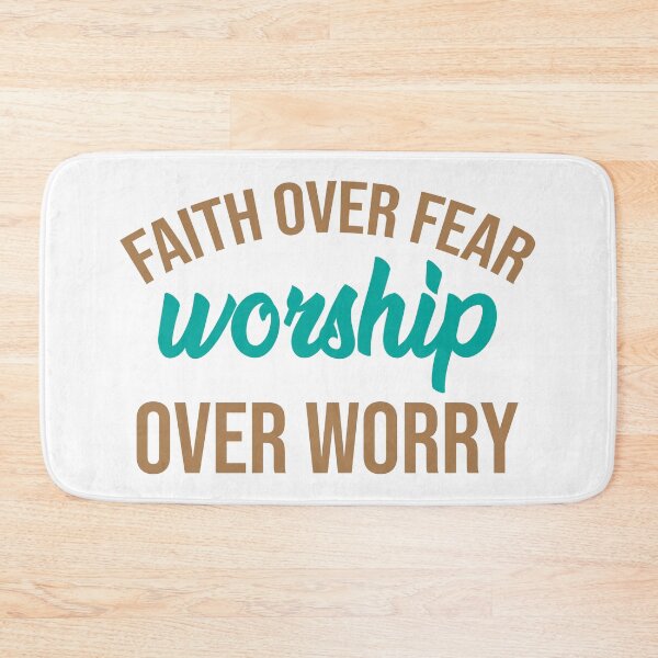 Item preview, Faith Over Worship Over Worry designed and sold by IAmTailorMade77.
