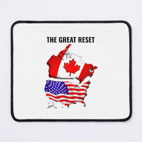 Item preview, The Great Reset meme design designed and sold by CrazeeTeez.