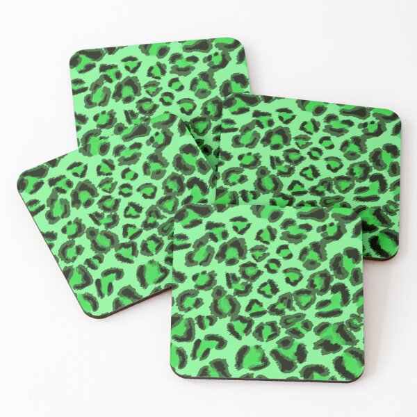 Aperçu de l'œuvre Motif léopard vert, st. Patty motif, vert sauvage st. Patty motif animalier créée et vendue par hollycooper.