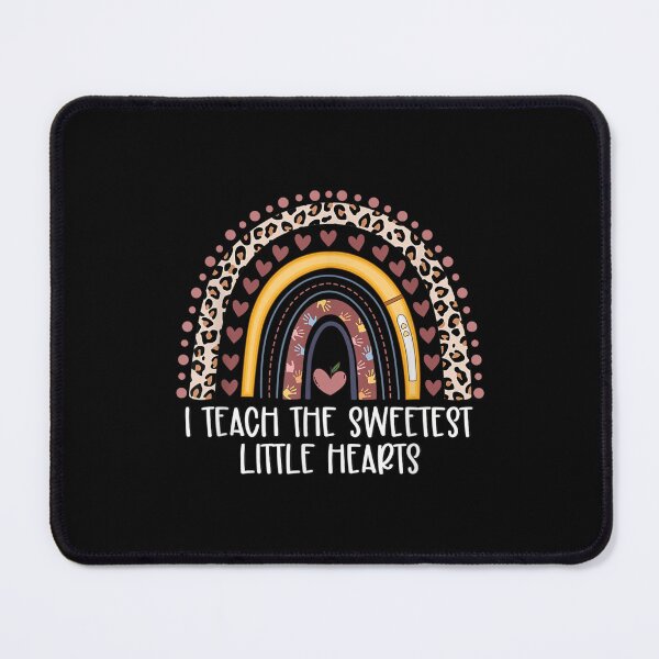 Item preview, I Teach The Sweetest Little Hearts Teacher Kids Rainbow designed and sold by jennifera11.