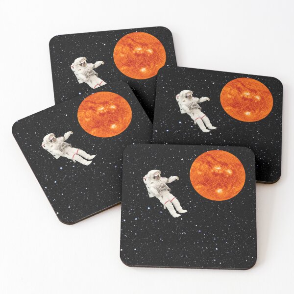 Item preview, Spaceman and the Sun - Galaxy Print - Wall Art  designed and sold by Meltymarket.