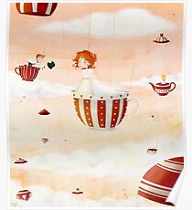 Tea Party in the Sky Poster