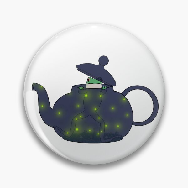 Item preview, Frog in a Teapot designed and sold by WandertheStars.