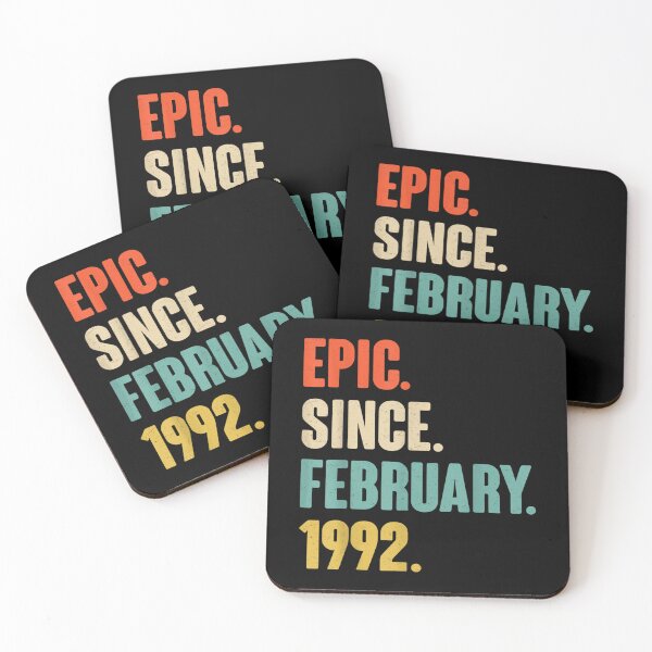Item preview, Epic Since February 1992 30 Year Old Gifts 30th Birthday  designed and sold by bessiey23.
