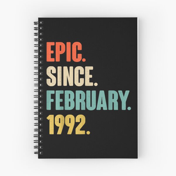 Item preview, Epic Since February 1992 30 Year Old Gifts 30th Birthday  designed and sold by bessiey23.