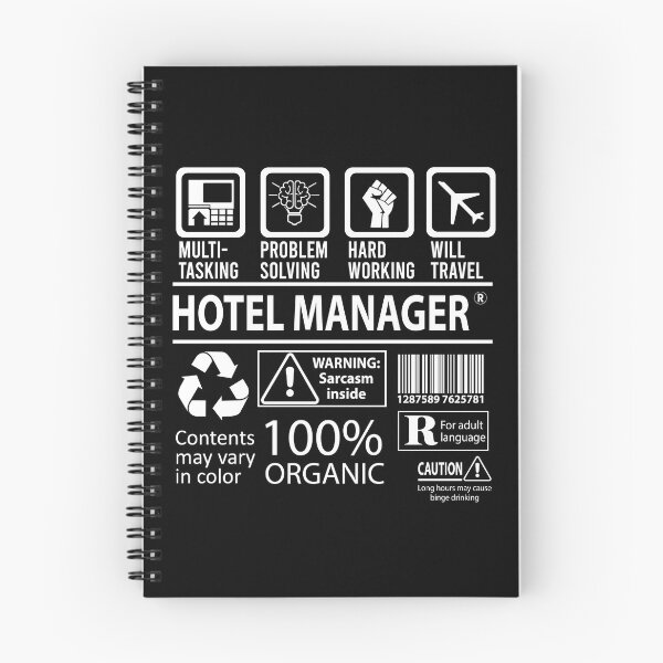 Item preview, Hotel Manager T Shirt - MultiTasking Certified Job Gift Item Tee designed and sold by sabinacsnm.