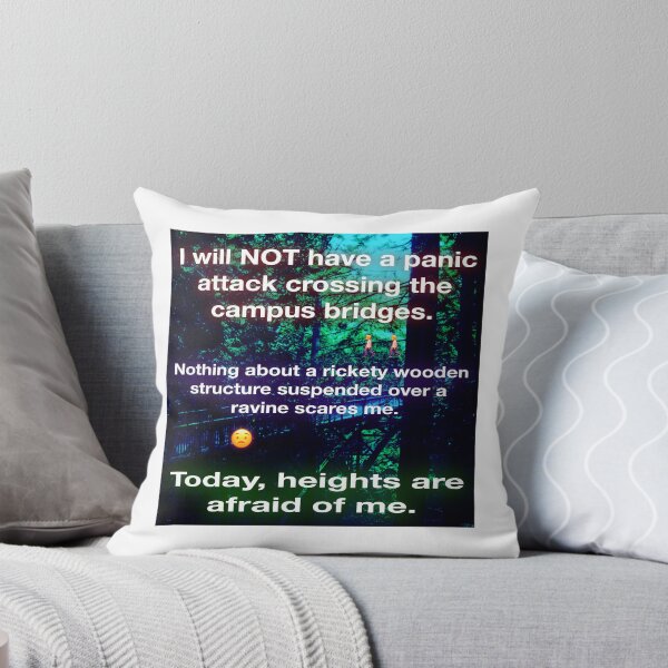 Item preview, Crossing bridges and fear of heights designed and sold by UCSC Affirmations.