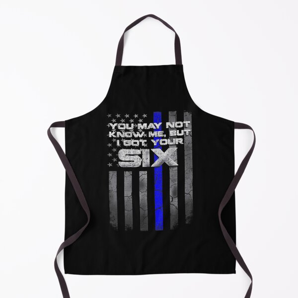 Item preview, I Got Your Six Thin Blue Line Police designed and sold by bessiey23.