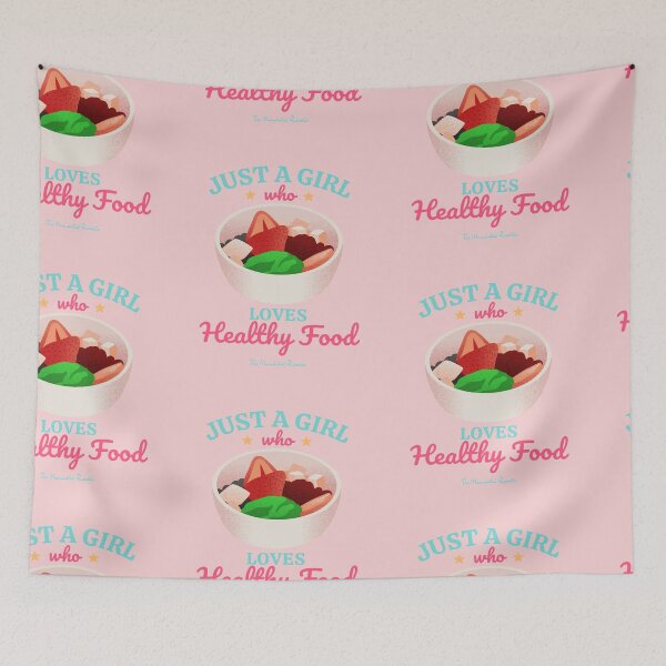 Item preview, Solo una chica que ama la comida saludable designed and sold by TheReporter1.