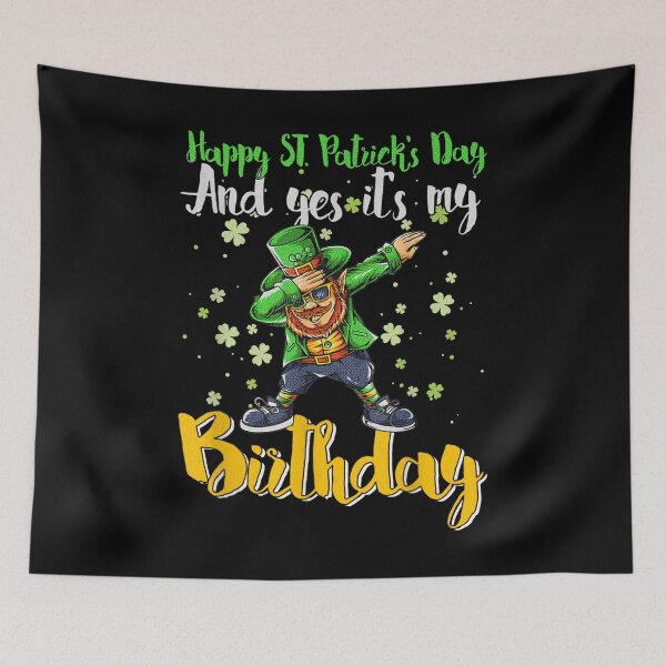 Item preview, Dabbing Leprechaun Happy Saint Patrick's Day Boys Birthday  designed and sold by bessiey23.