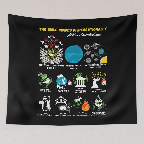 Item preview, The Bible Divided Dispensationally - Christian  designed and sold by 1thes416.