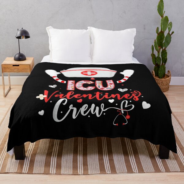 Item preview, Icu Valentines Nurse Crew Family Group Nursing Lovers Pajama designed and sold by cysandy.