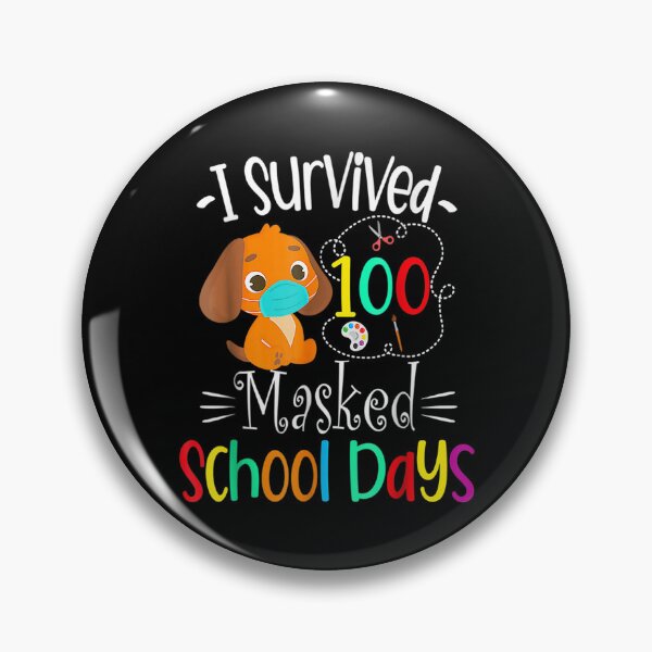 Item preview, I Survived 100 Masked School Days 2022 Teacher Student Gifts  designed and sold by bessiey23.