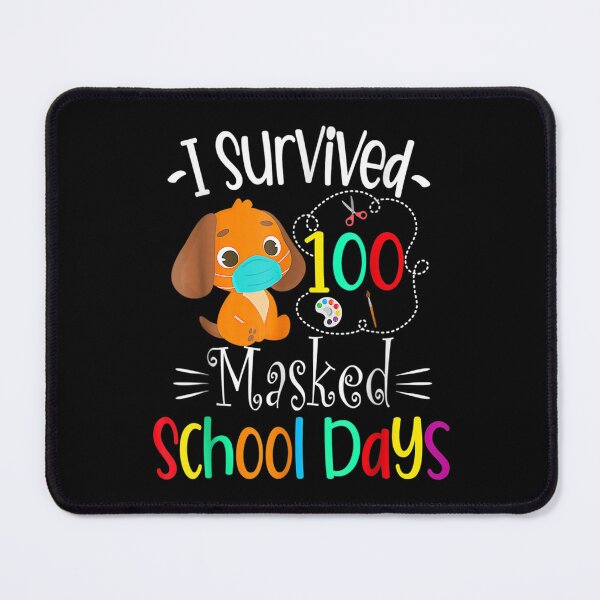 Item preview, I Survived 100 Masked School Days 2022 Teacher Student Gifts  designed and sold by bessiey23.