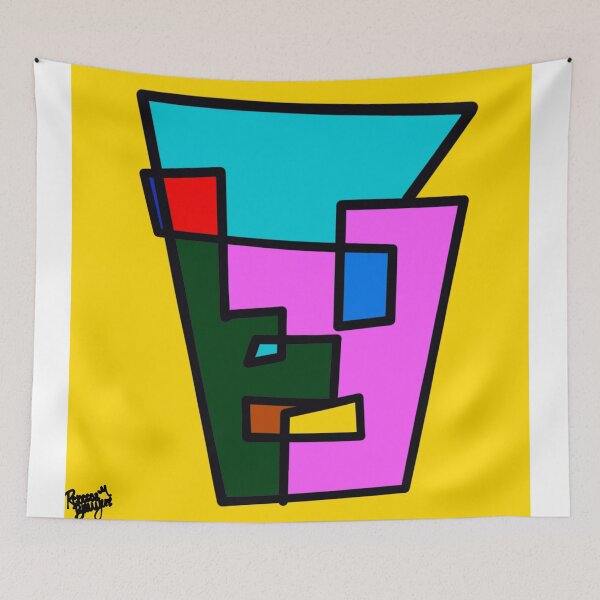Item preview, Geometric Face  designed and sold by rebeccambruyere.