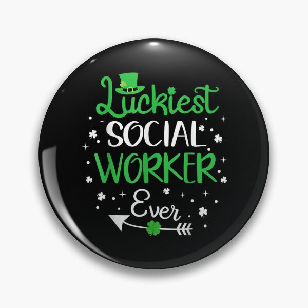 Item preview, Luckiest Social Worker Ever St Patricks Day  designed and sold by bessiey23.