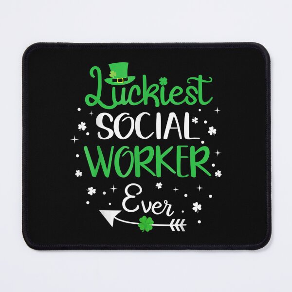 Item preview, Luckiest Social Worker Ever St Patricks Day  designed and sold by bessiey23.
