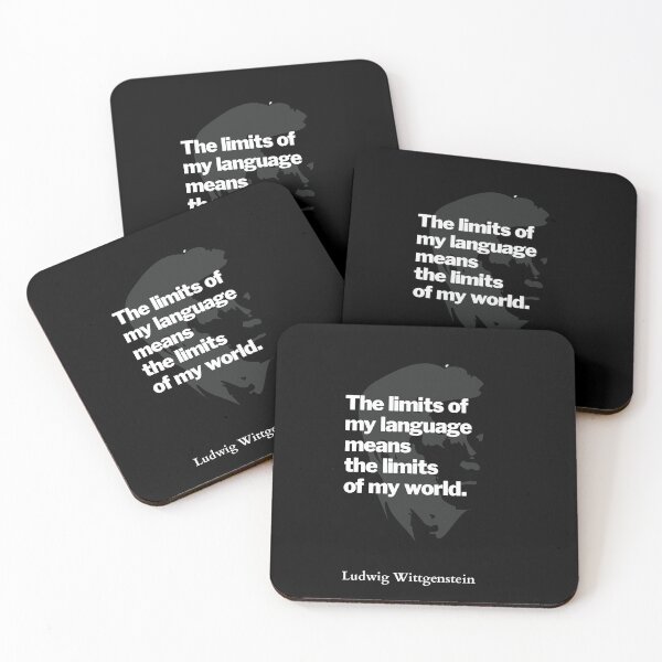Item preview, Ludwig Wittgenstein designed and sold by HumanQuoteLand.