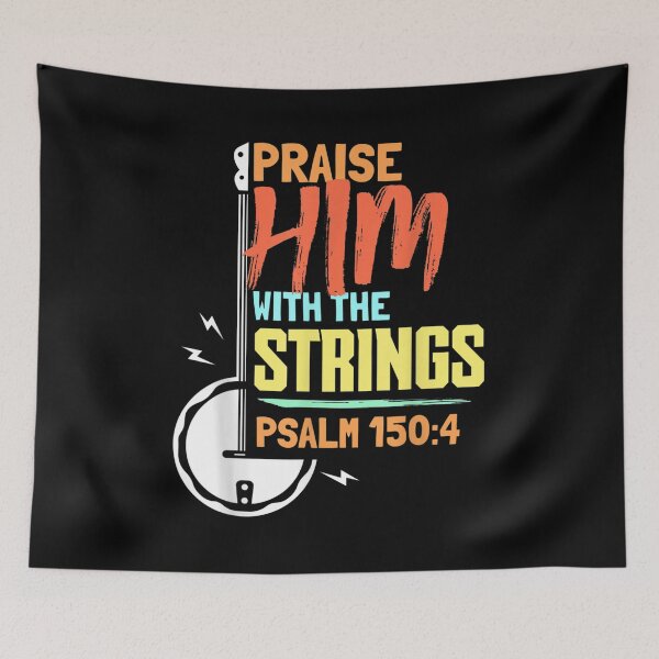 Item preview, Christian Banjo I Praise Him With The Strings Psalm 150 4  designed and sold by cysandy.
