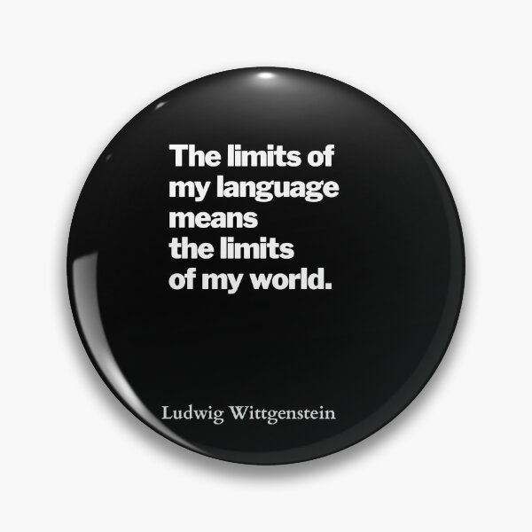 Item preview, Ludwig Wittgenstein designed and sold by HumanQuoteLand.