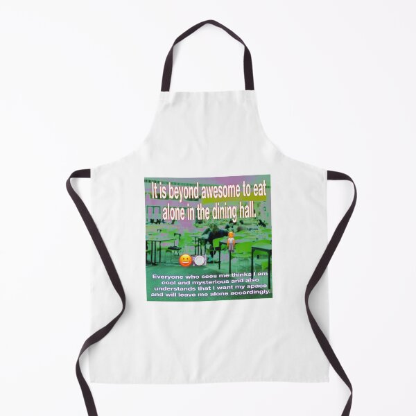 Item preview, Eating alone in the dining hall designed and sold by UCSC Affirmations.