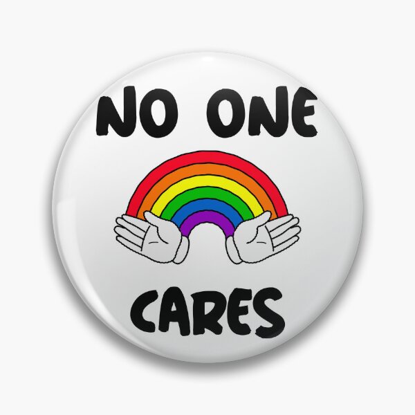 Item preview, No One Cares designed and sold by redbubblebyuzka.