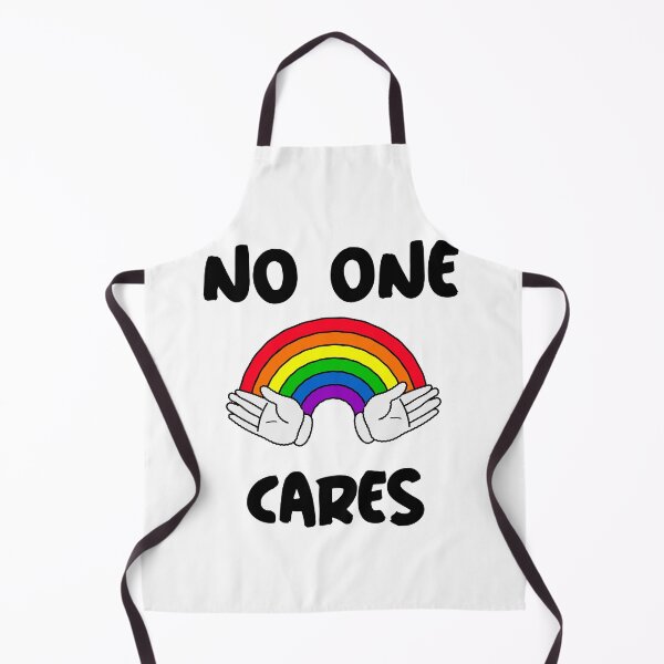 Item preview, No One Cares designed and sold by redbubblebyuzka.