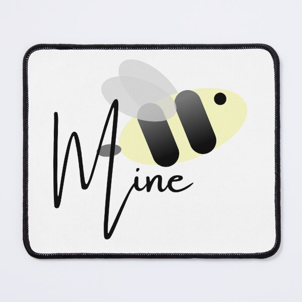 Item preview, Bee Mine | Be Mine | Cute Bee on White designed and sold by WordsToArt.