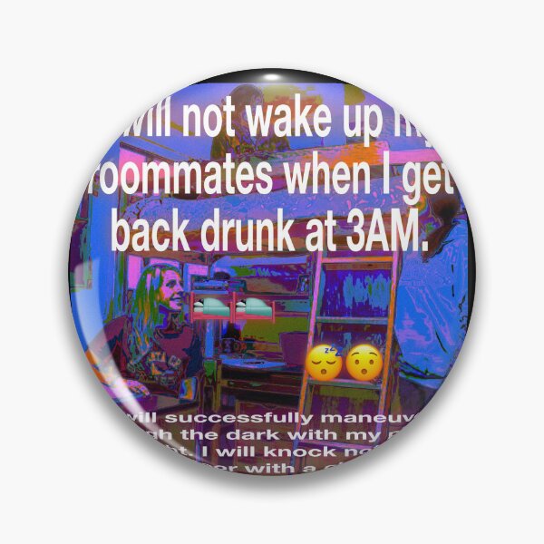 Item preview, I won’t wake my roommates at 3am designed and sold by UCSC Affirmations.