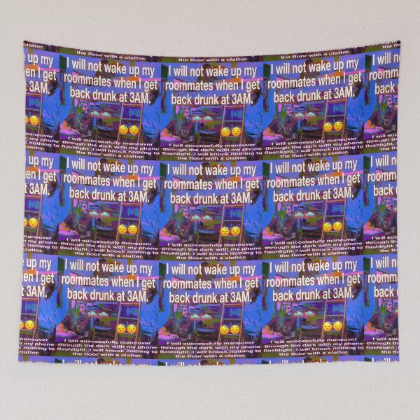 Item preview, I won’t wake my roommates at 3am designed and sold by UCSC Affirmations.