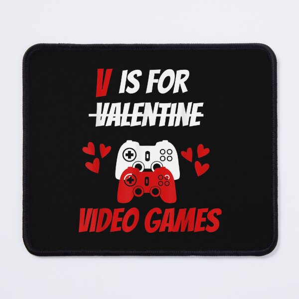 Item preview, V Is For Video Games X Controller Valentines Day designed and sold by cysandy.