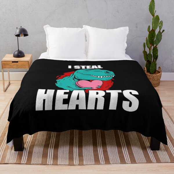 Item preview, I Steal Hearts Dinosaur Trex Valentines Day  designed and sold by cysandy.