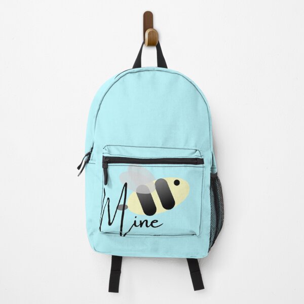 Item preview, Bee Mine | Be Mine | Cute Bee on Blue designed and sold by WordsToArt.
