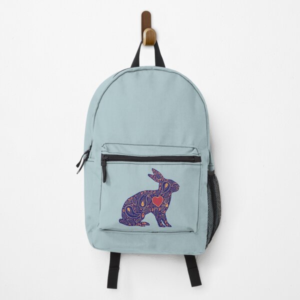 Item preview, Bunny in Folk Art Style designed and sold by EmyBeeDesigns.