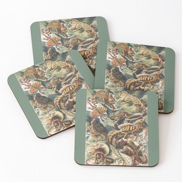 Item preview, Lizard Art Print Ernst Haeckel designed and sold by karwilberevivalcollection.