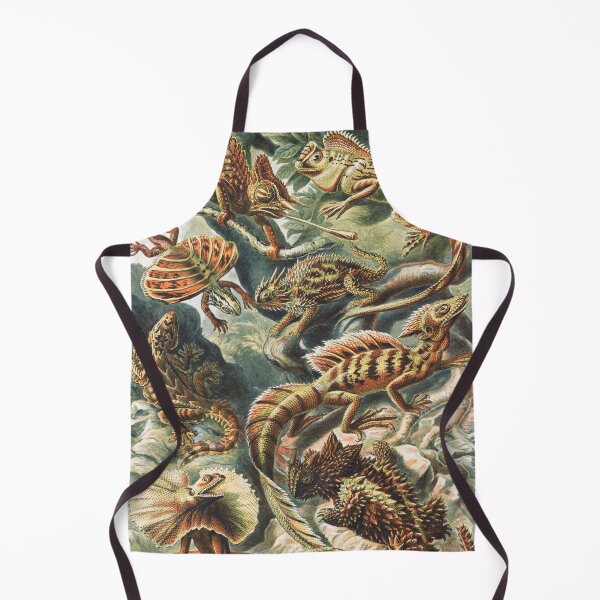 Item preview, Lizard Art Print Ernst Haeckel designed and sold by karwilberevivalcollection.