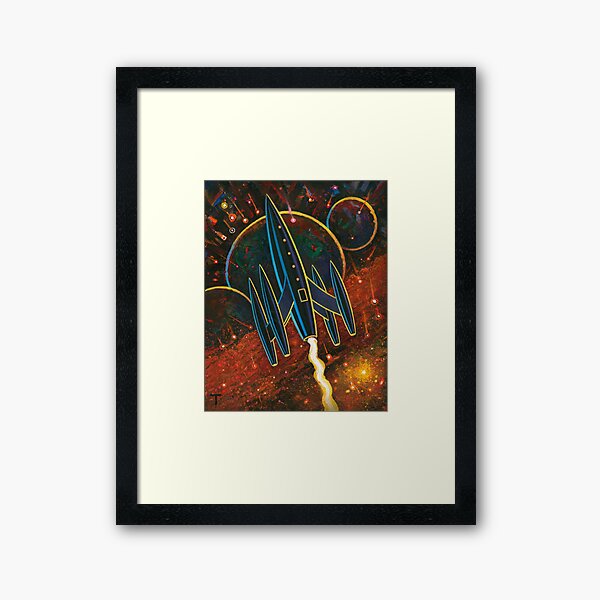Rocket #80 Framed Art Print