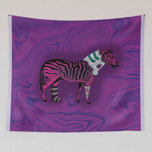 Item preview, Ehlers-Danlos Syndrome Braced Up Zebra  designed and sold by EmyBeeDesigns.
