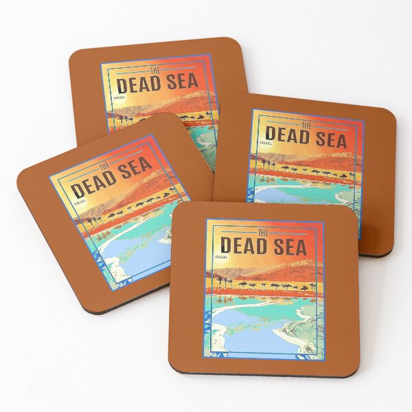 Item preview, THE DEAD SEA " Vintage Israel Advertising Print designed and sold by posterbobs.