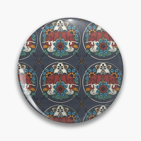 Item preview, Elephant Mandala Pattern designed and sold by MobertsonArt.
