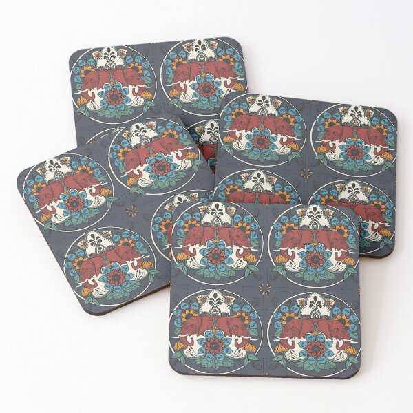 Item preview, Elephant Mandala Pattern designed and sold by MobertsonArt.