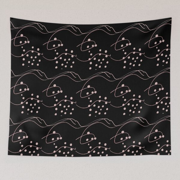 Item preview, abstract pink thread designed and sold by Elizabethww.