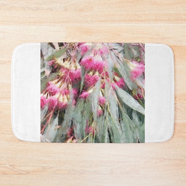 Item preview, Eucalyptus Gum Tree With Pink Flowers designed and sold by MadisonAndMaine.