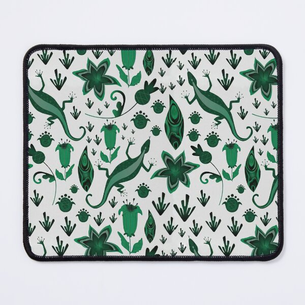 Item preview, Green Lizard Pattern designed and sold by MobertsonArt.
