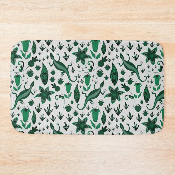 Item preview, Green Lizard Pattern designed and sold by MobertsonArt.