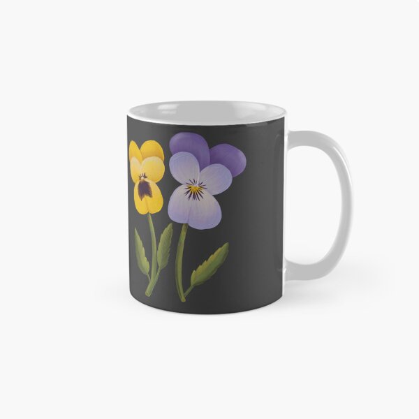 Item preview, February Birth Flower Reach Pansies by Heather Nafe Art designed and sold by HeatherNafeArt.