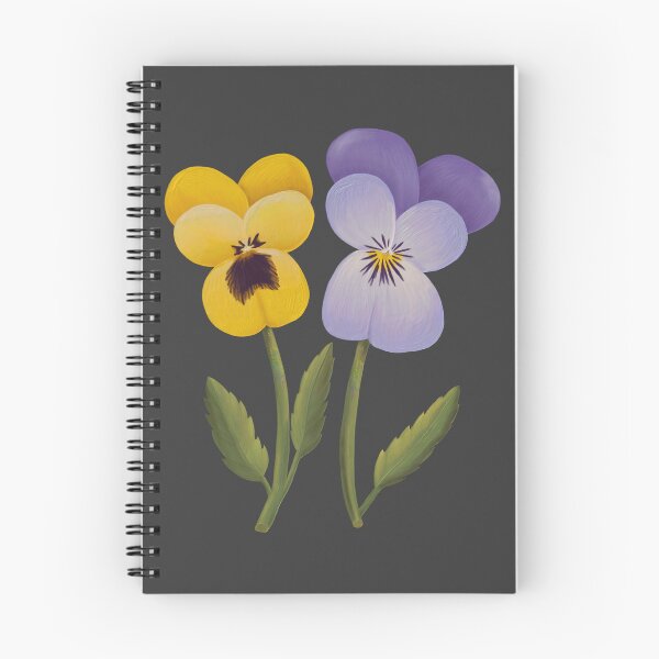 Item preview, February Birth Flower Reach Pansies by Heather Nafe Art designed and sold by HeatherNafeArt.