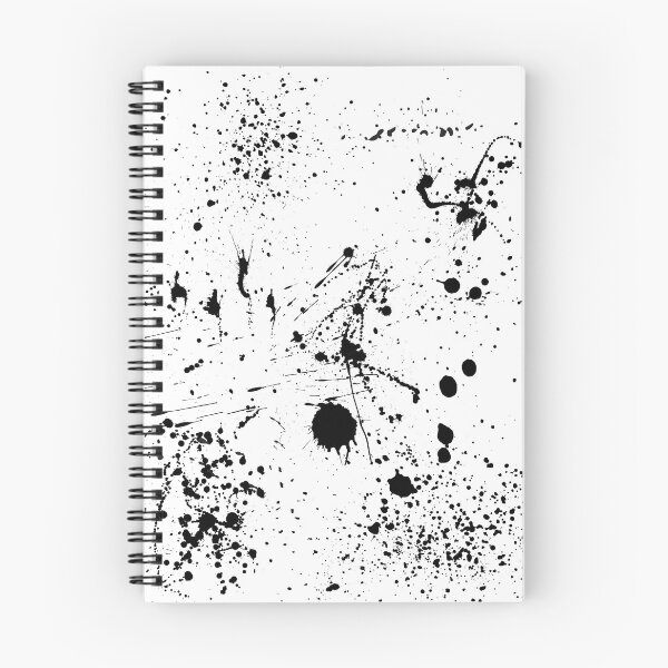 Item preview, Abstract Patterns Of Ink splattered All Over A Canvas designed and sold by Cora Gregory.