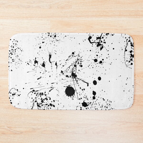 Item preview, Abstract Patterns Of Ink splattered All Over A Canvas designed and sold by Cora Gregory.