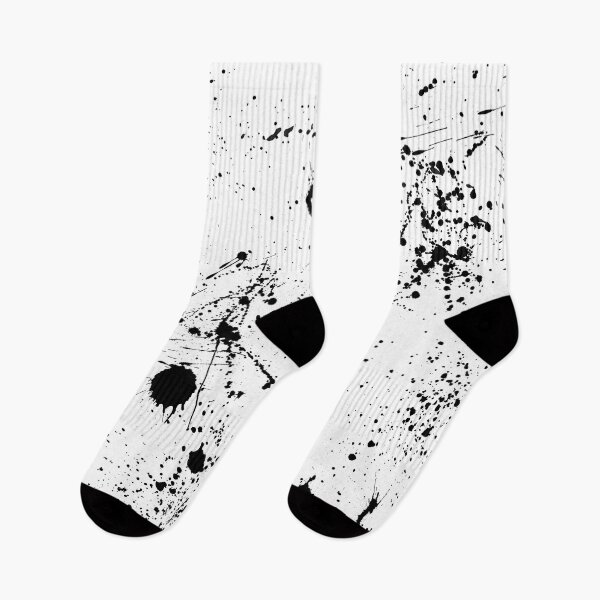 Item preview, Abstract Patterns Of Ink splattered All Over A Canvas designed and sold by Cora Gregory.